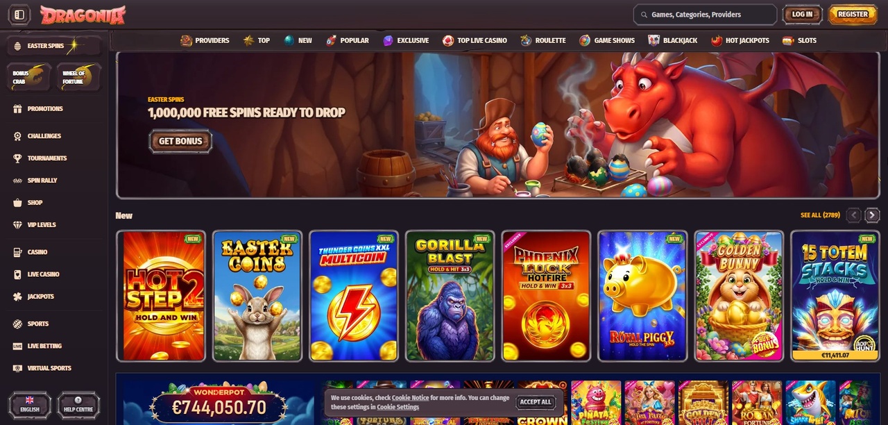 Dragonia Casino - Recensione Completa 2026 Casino